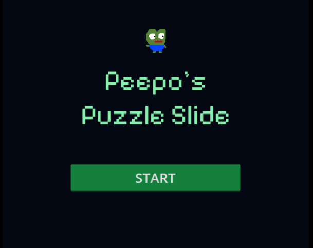 Peepo's Puzzle Slide start